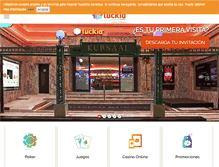 Tablet Screenshot of casinokursaal.com